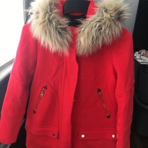 Jcrew stadium cloth coat